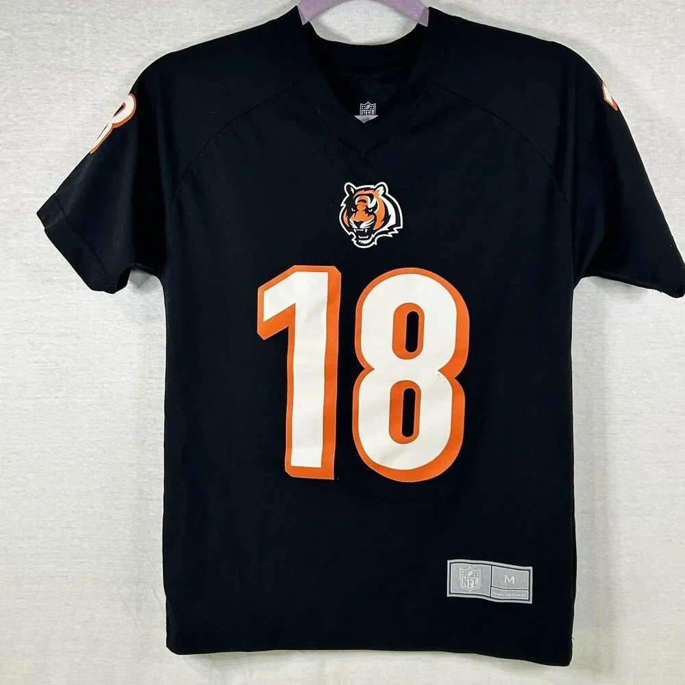 NFL Cincinnati Bengals A.J. Green #18 Youth Jersey Size Medium Team Apparel